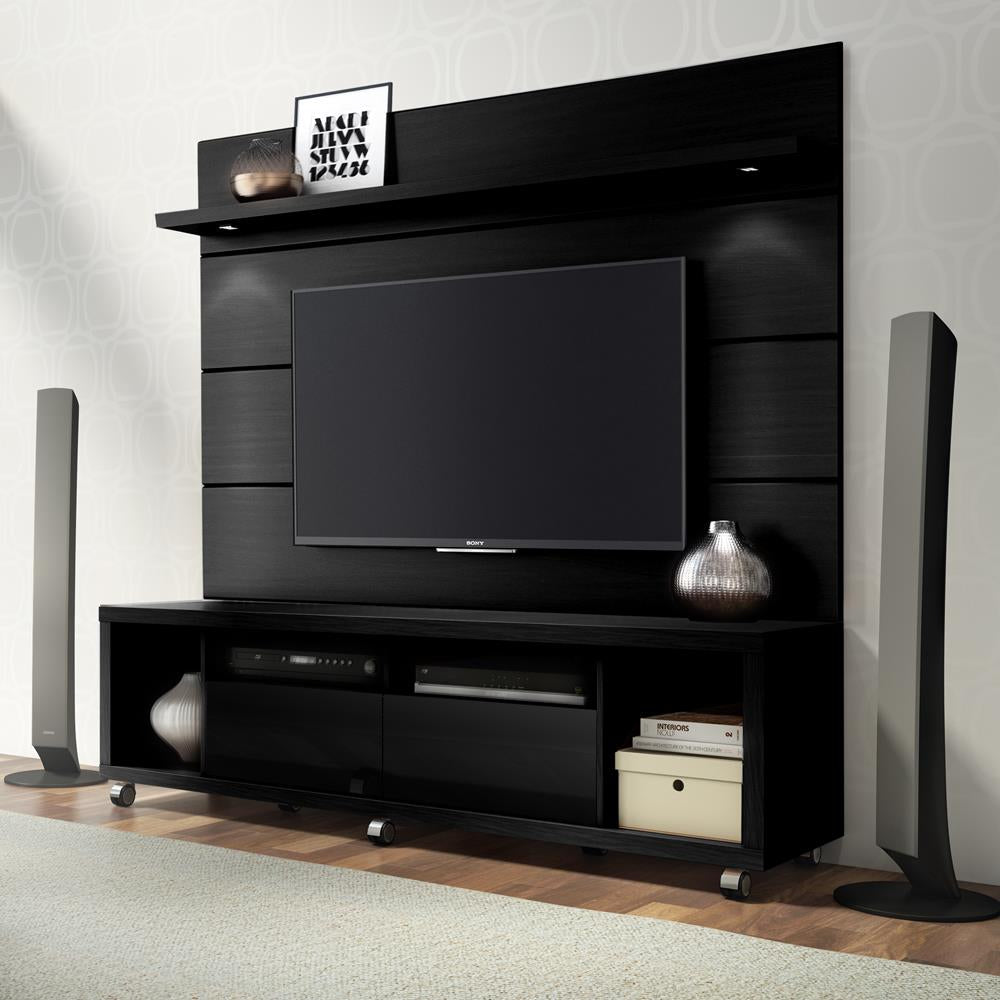 Manhattan Comfort Cabrini Tv Stand & Floating Wall Tv Panel With ...