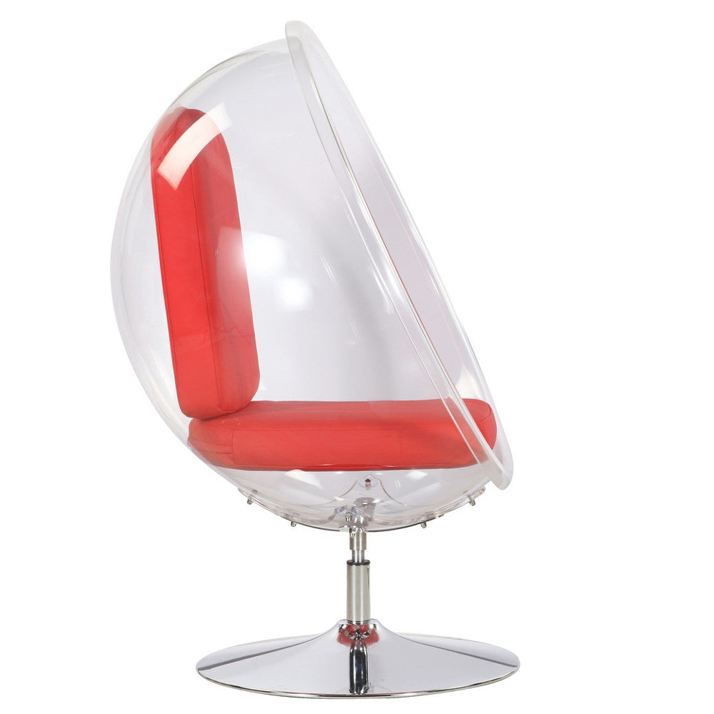 Fine Mod Imports Ball Acrylic Chair | Accent Chairs | Modishstore-15
