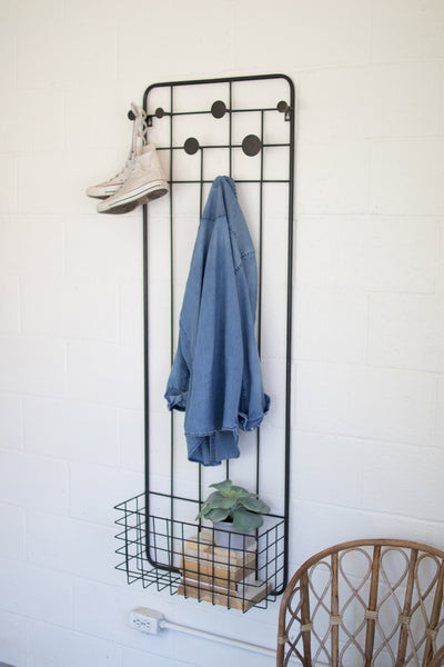 coat rack in store