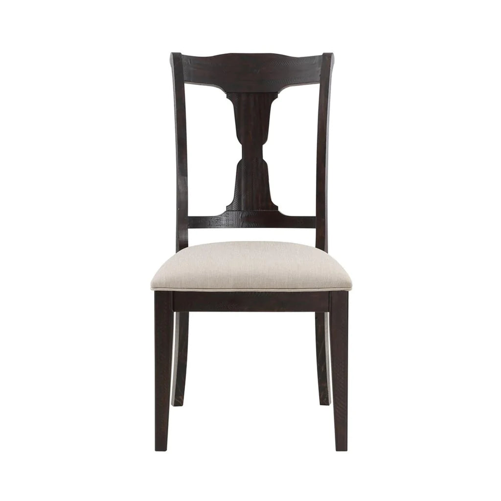 Safavieh Jasmyn Wood Dining Chair Set Of 2 - Dark Walnut | Dining Chairs | Modishstore - 10