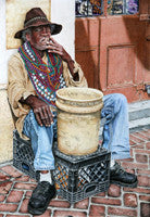 Living The Big Easy - Colored Pencil Artwork by Cheryl Caro