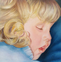 Beauty Sleep - Colored Pencil Artwork by Kathy Lally