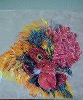 The Hairdressez - Colored Pencil Artwork by Kitty Dodd