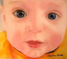 Aiden - Colored Pencil Artwork by Raylene Linder