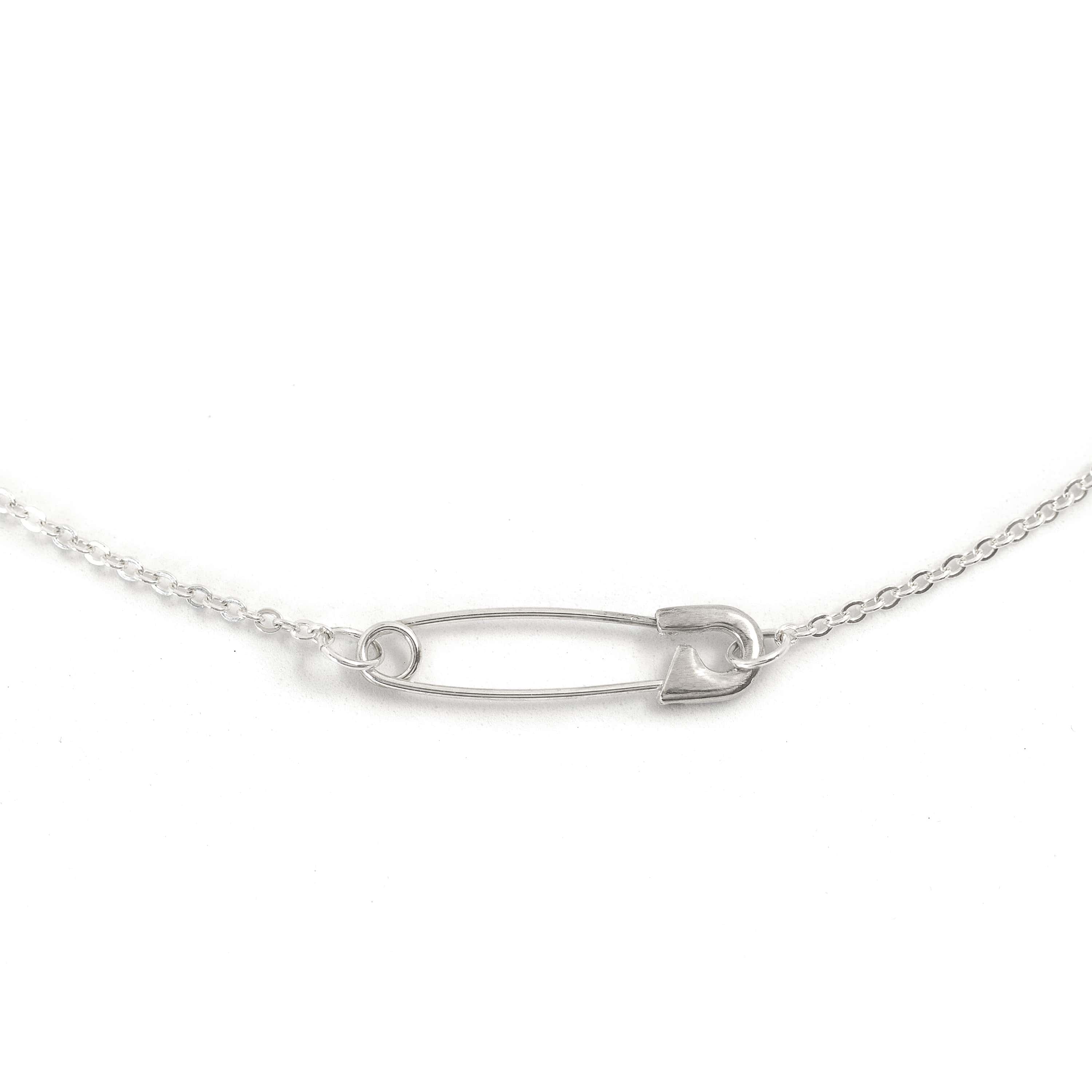 80/20クロス 23SS ネイバーフッド SILVER SAFETY PIN NECKLACE - 通販