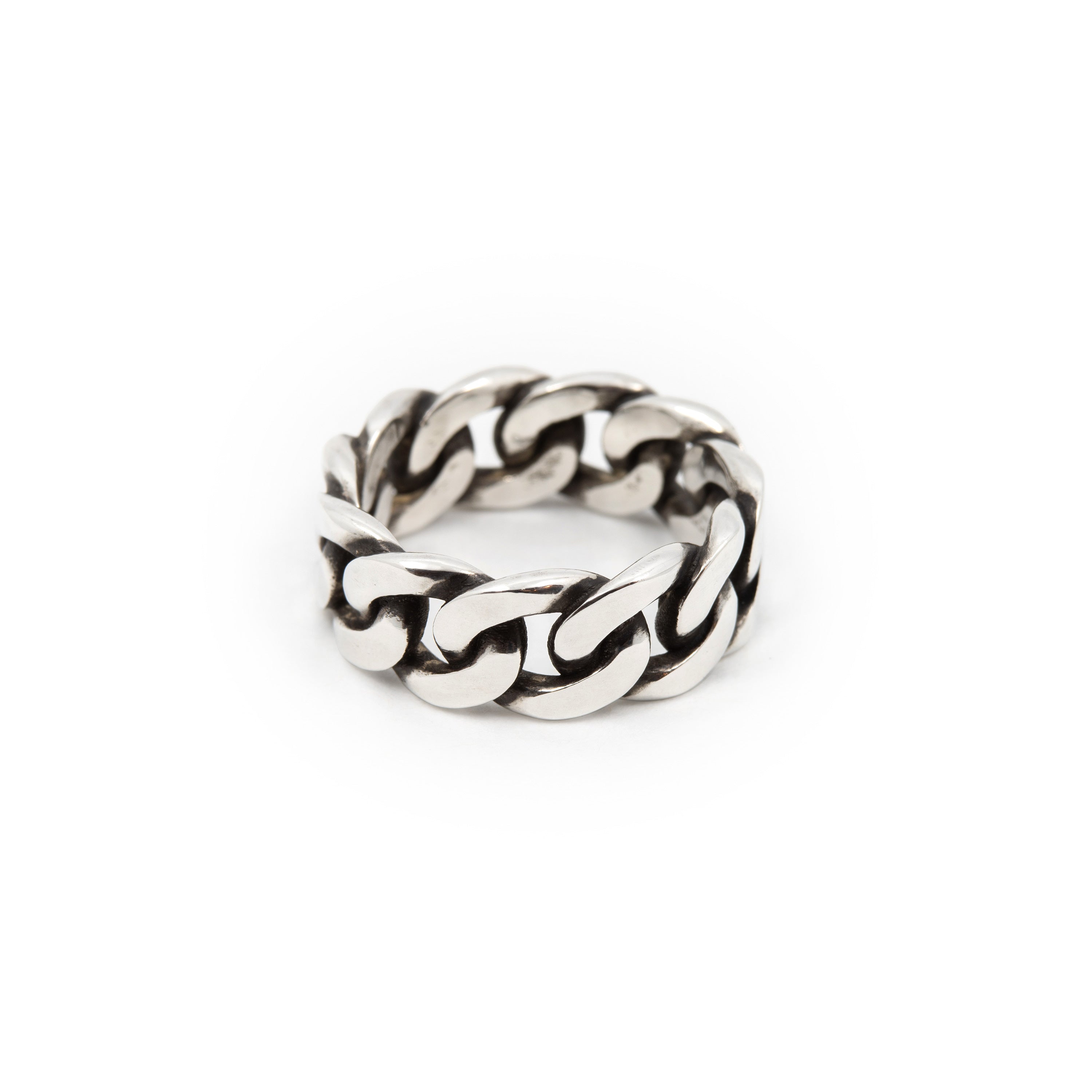duim ambitie Missionaris Cubano - Bold Cuban Chain Ring in Sterling Silver, Cuban Chain, Chain  Jewelry, Recycled Silver, Made in NYC, Brooklyn Designer – Futaba Hayashi