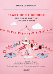 Feast of St George Treasure Map front cover