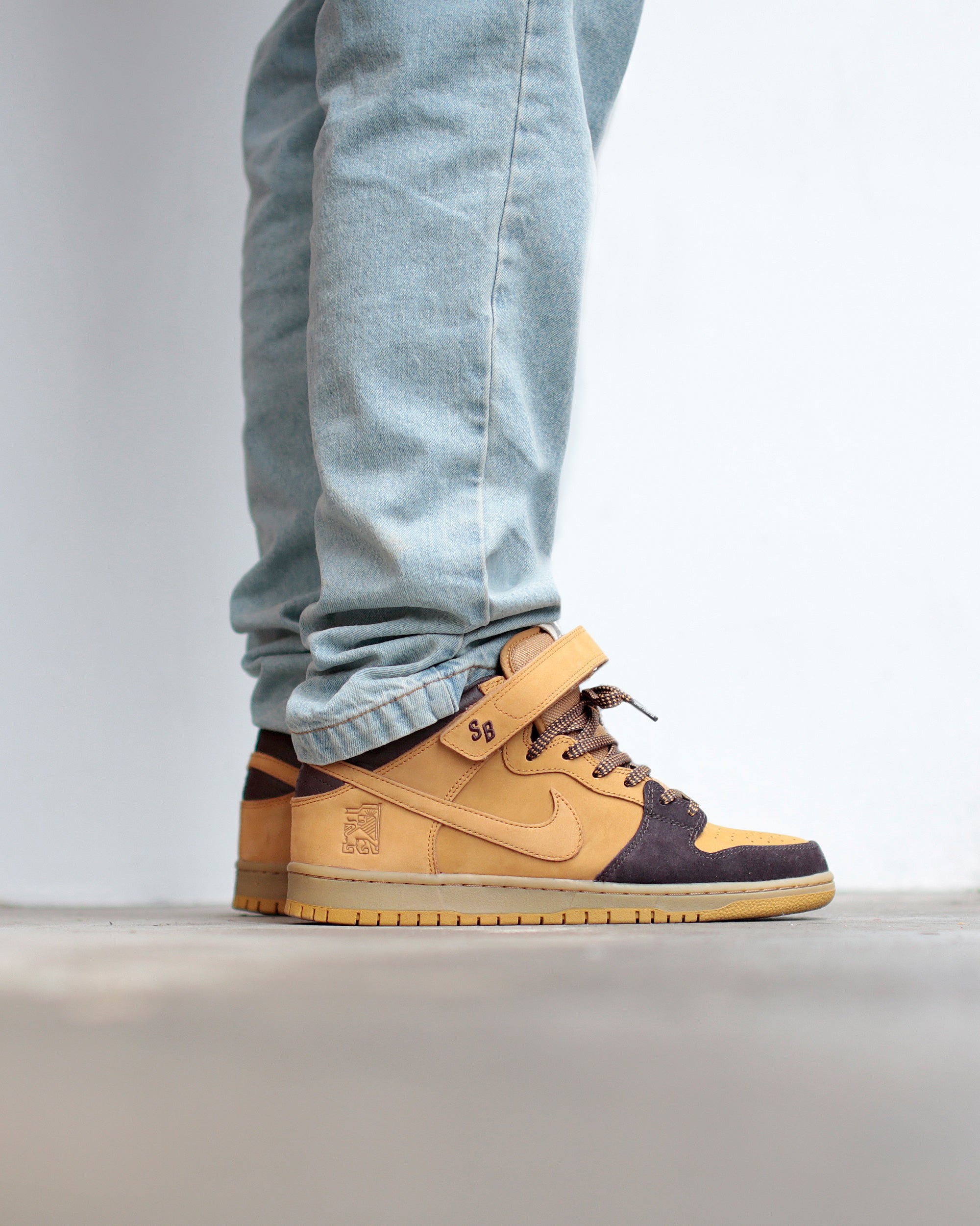 nike sb dunk mid femme jaune