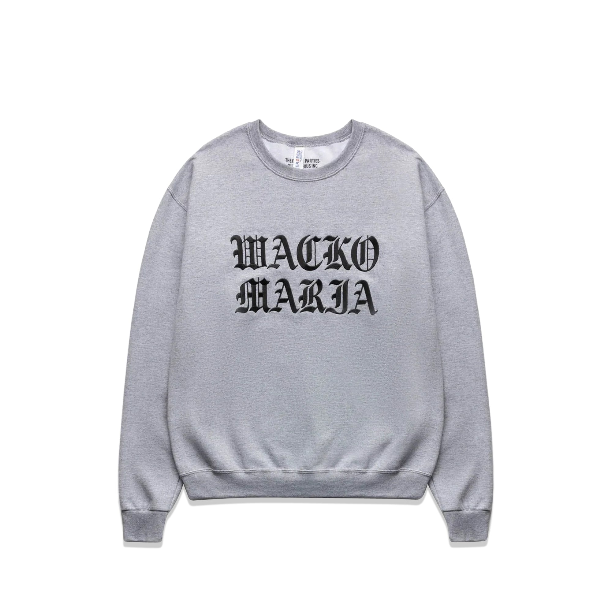 Wacko Maria Mens Crew Neck Sweatshirt (Type-1)