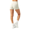 Joah Brown Womens Fitted Sweatshort