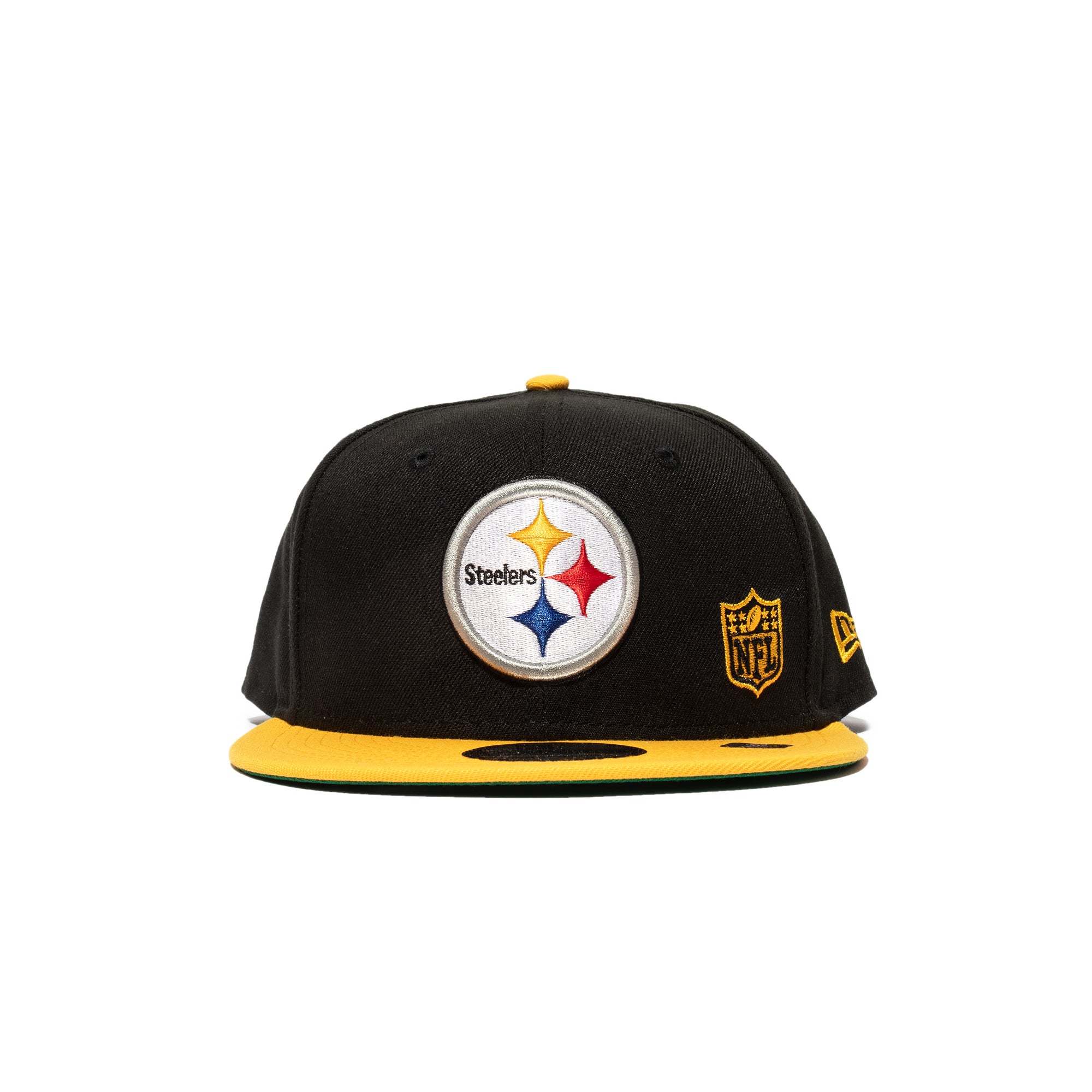 Pittsburgh Steelers Men's Mitchell & Ness Snapback Split Crown Hat