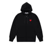 Comme des Garcons PLAY Mens Zip-Up Hoodie