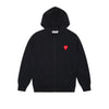 Comme des Garcons Play Mens Double Heart Hoodie