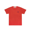 Comme Des Garcons PLAY Mens Double Heart Tee