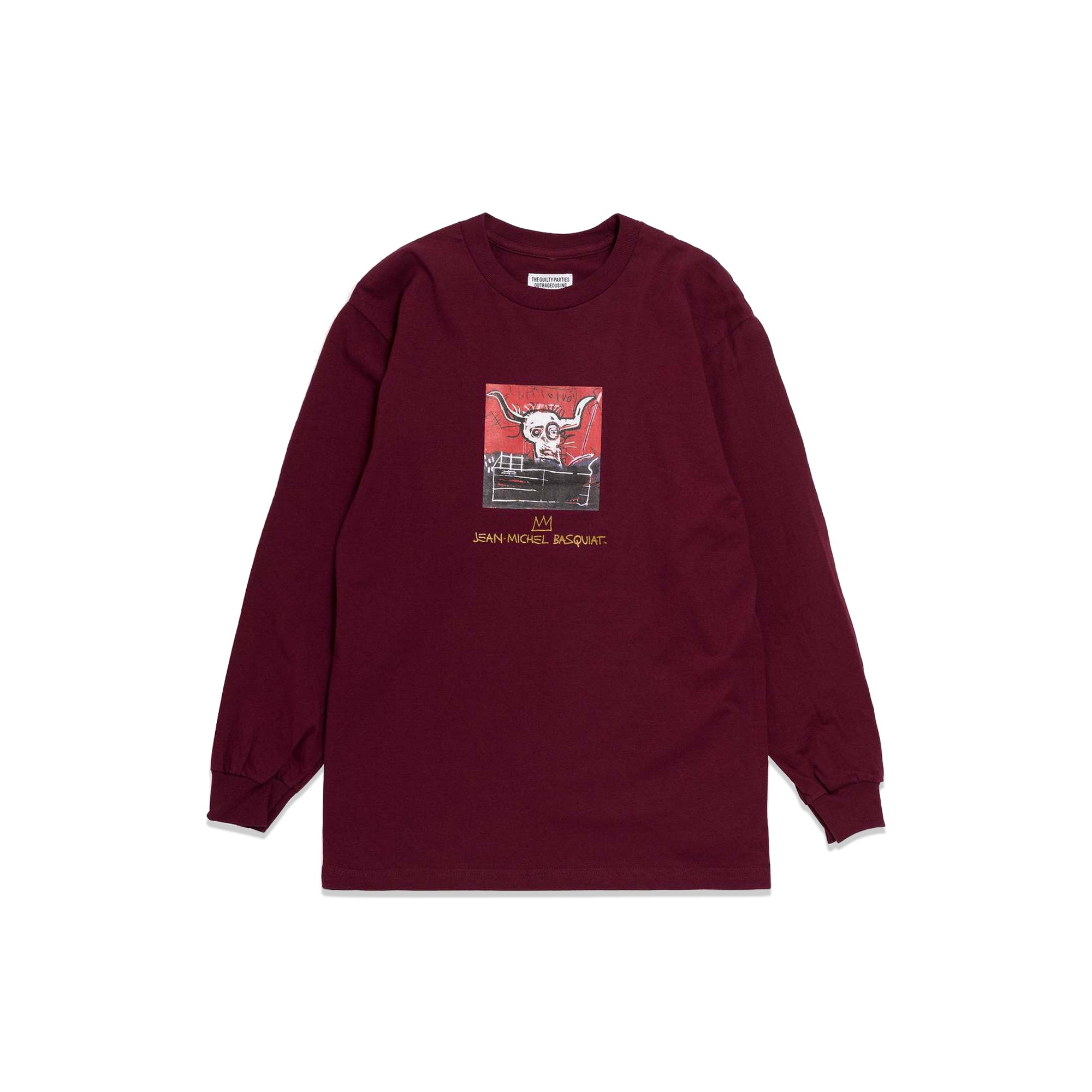 22FW WACKO MARIA BASQUIAT CREW NECK Lサイズ 大量購入 euro.com.br