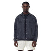 John Elliott Mens Cotton Poplin Frame II Snap Overshirt