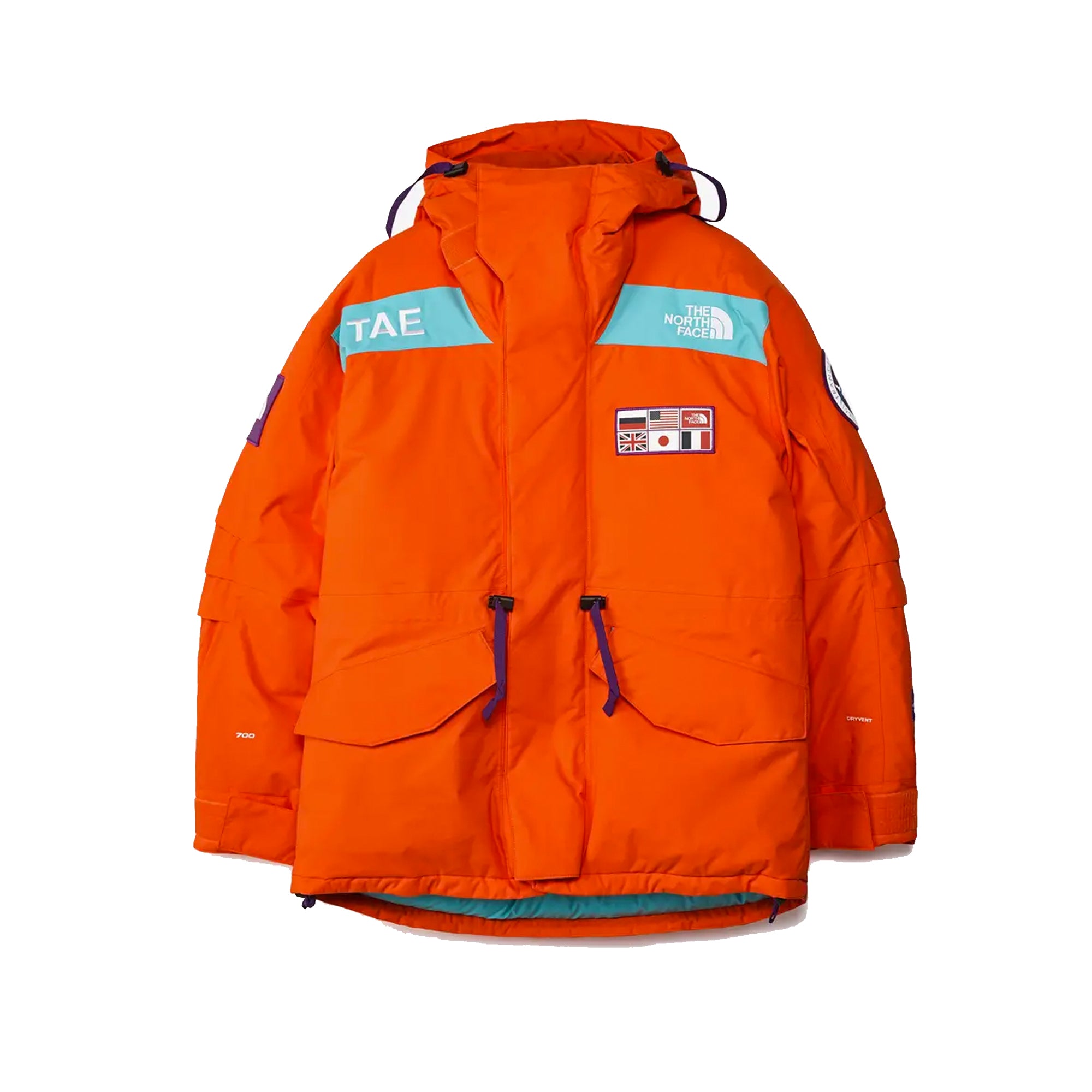 The North Face Mens Tae Exped Parka 'Red Orange'