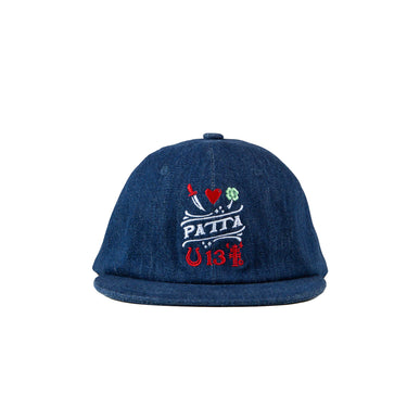 Patta Lucky Charm Denim Sports Cap