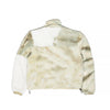 John Elliott Womens Patchwork Tie Dye Polar Fleece Zip Up