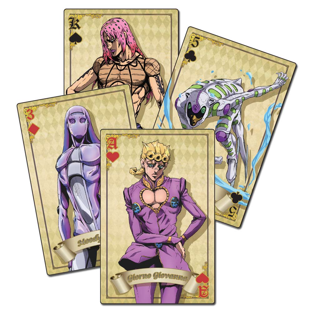 JoJo's Bizarre Adventure Characters Playing Cards – Shadow Anime