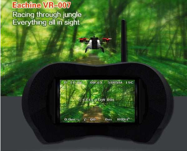 Video Goggles Eachine 5.8G 40 Channels HD FPV Goggles VR-007 VR007