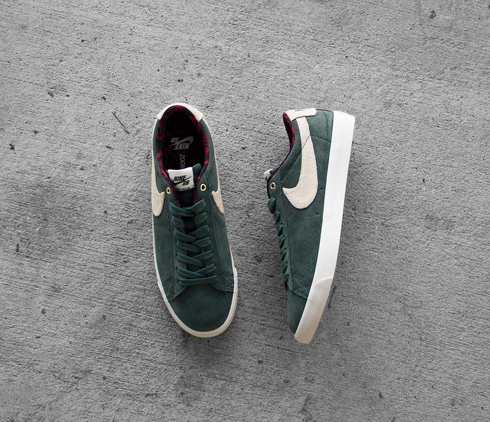 Nike SB Blazer Low GT - Green Phantom