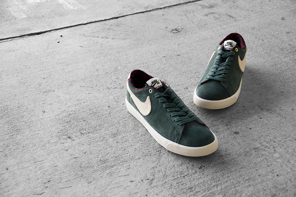 Nike SB Blazer Low GT - Green Phantom