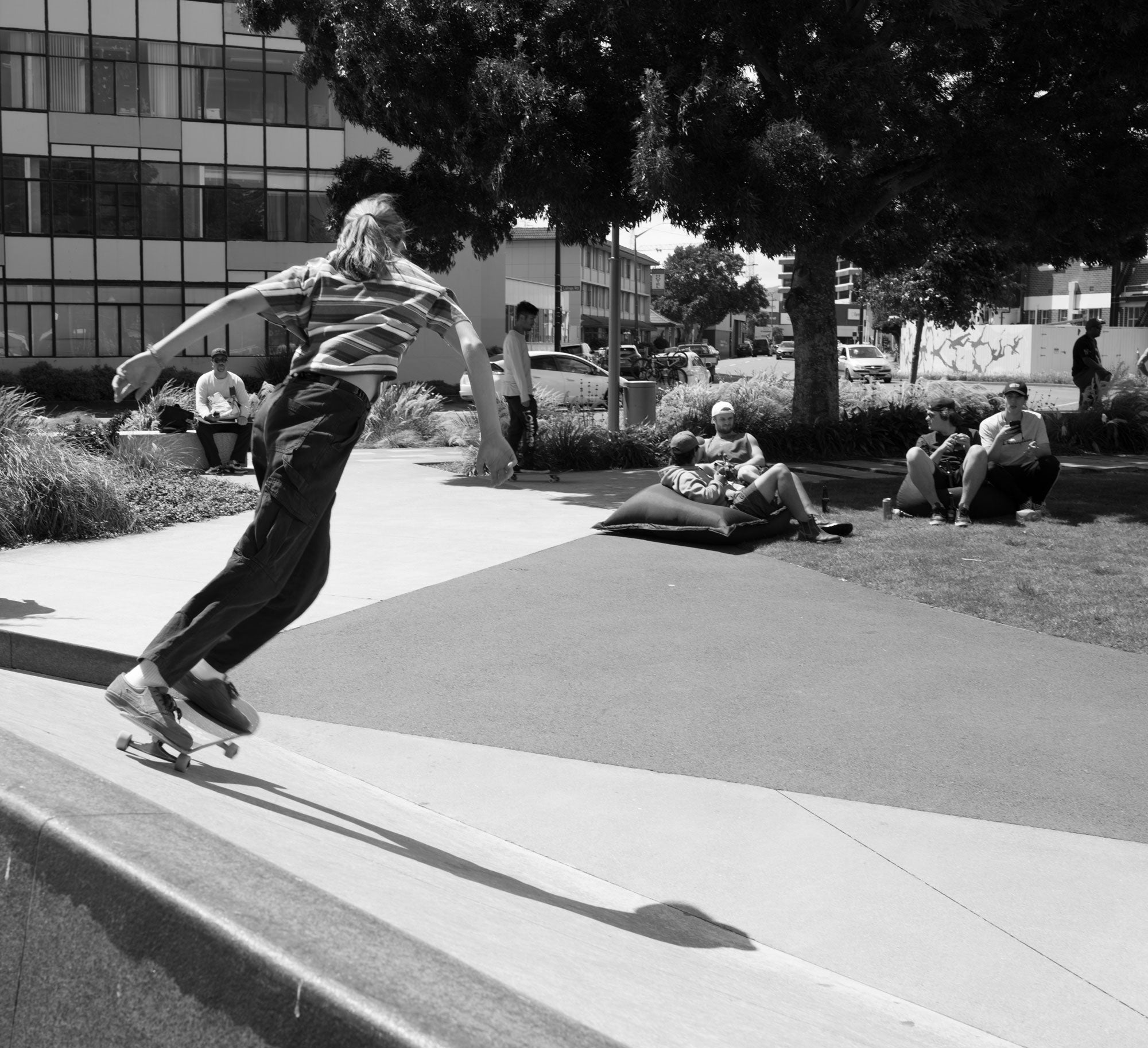 girl skateboarding