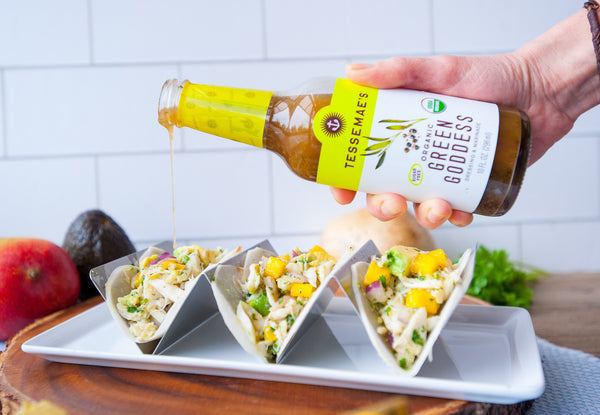 jicama crab avocado mango tacos