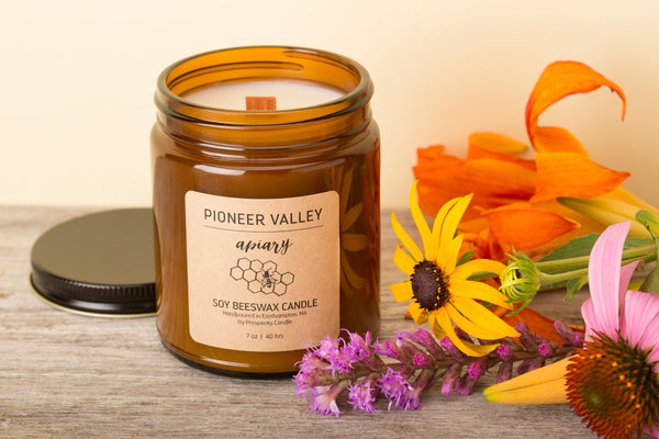 Pioneer Valley Apiary beeswax candle - What's the eco impact of a candle?