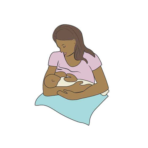 Ameda Mother Cradle Breastfeeding Baby