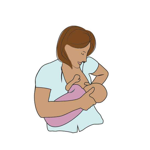 Ameda Mother Cross-Cradle Breastfeeding
