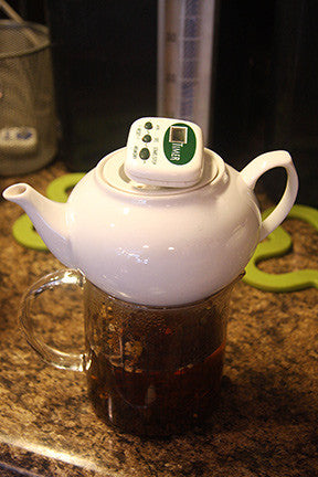 brewing tea