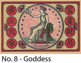 A Matchbox Collector's Card - No.8 - Goddess