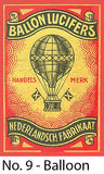  A Matchbox Collector's Card - No. 9 - Balloon