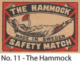  A Matchbox Collector's Card - No. 11 - The Hammock