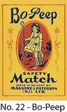  A Matchbox Collector's Card - No. 23 - Bo-Peep