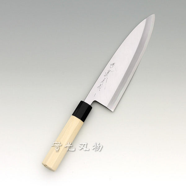 Jikko Deba Montanren Blue2 Carbon Steel Filet Knife Japanese Knife Jikko Japanese Kitchen Knife Cutlery