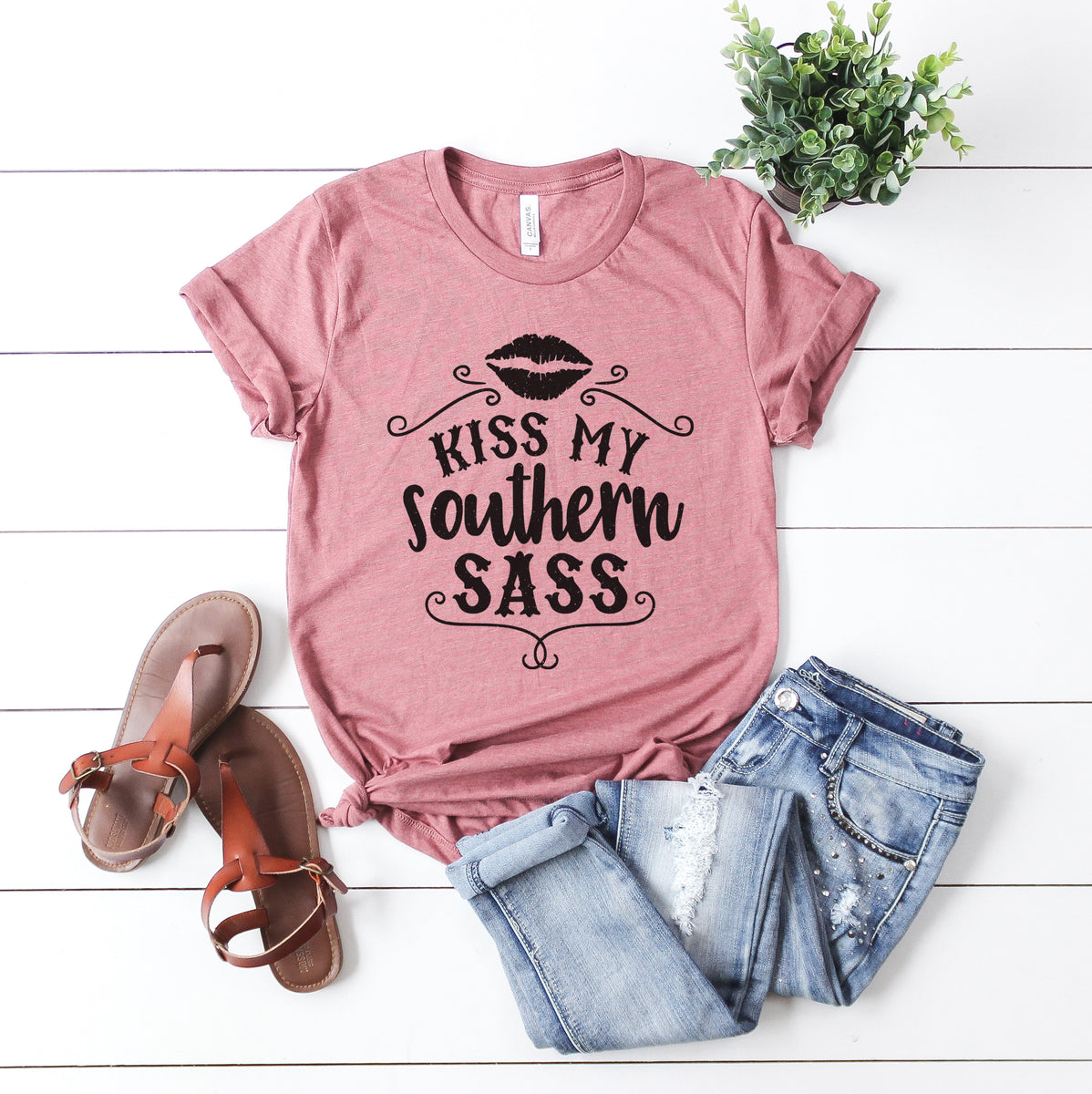 Kiss My Southern Sass Beadsbee Boutique