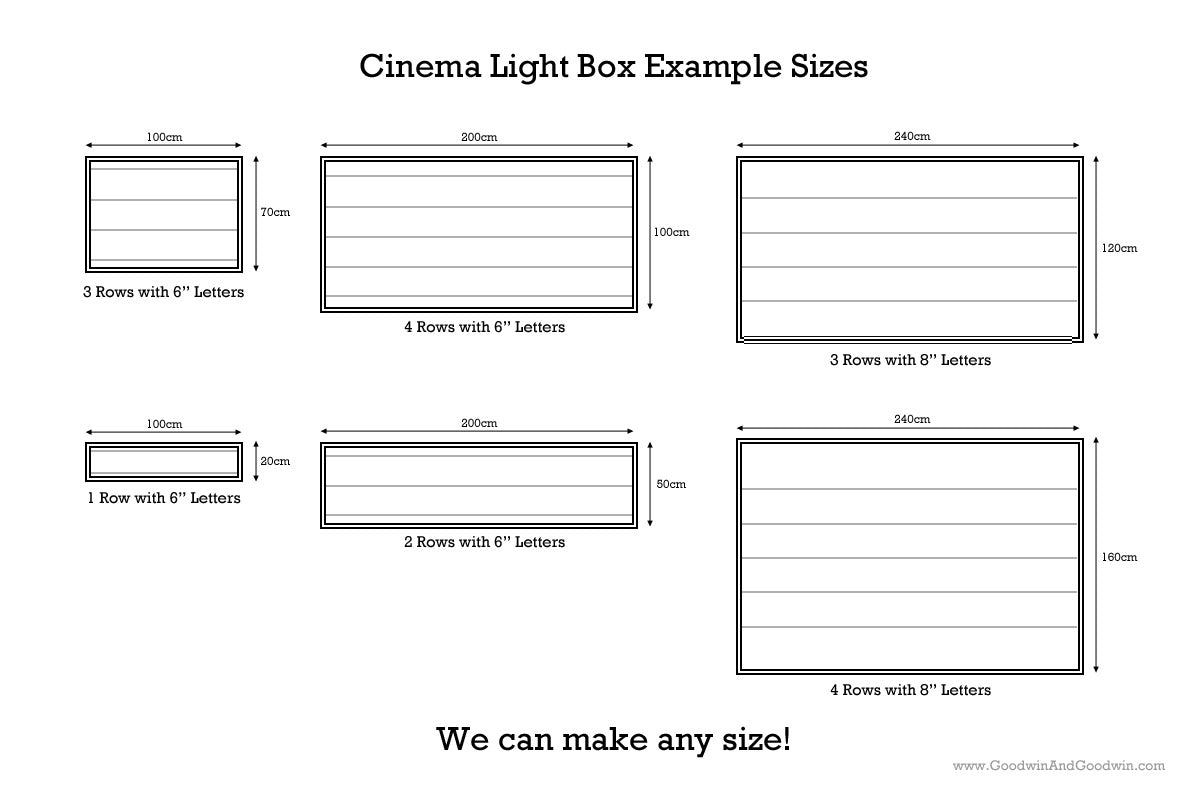Cinema Light Boxes