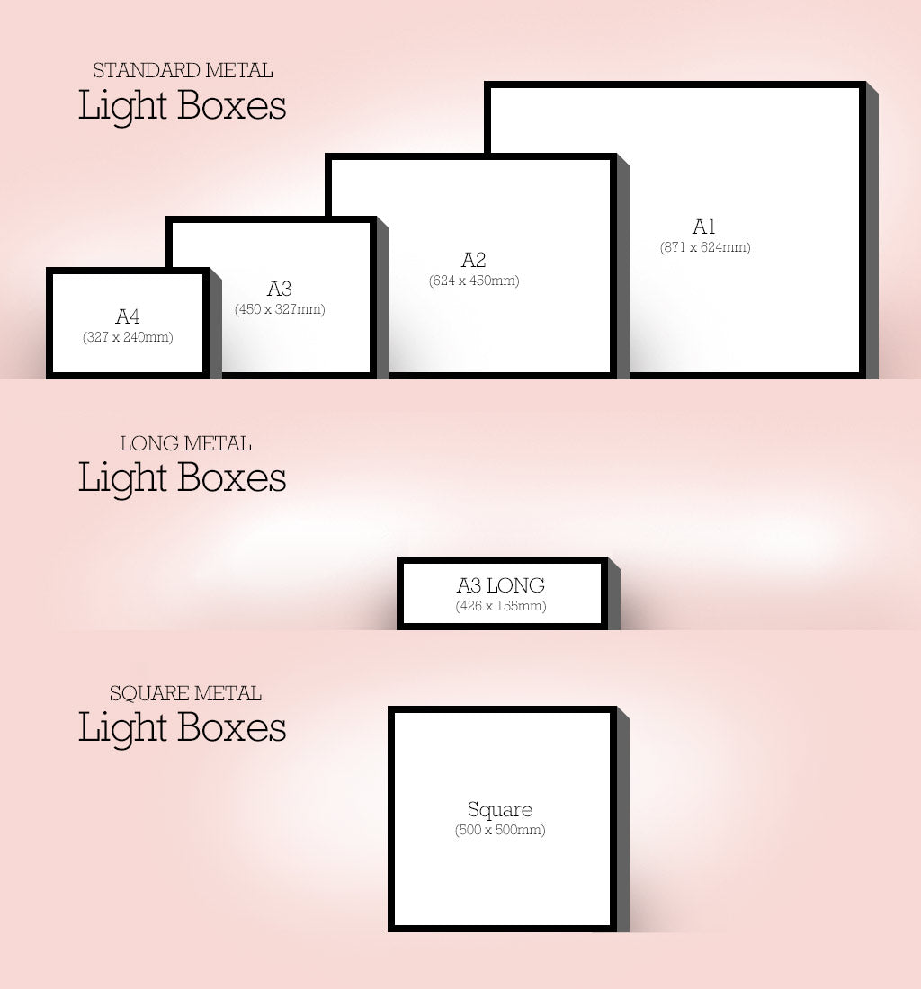 Light Box Sizes