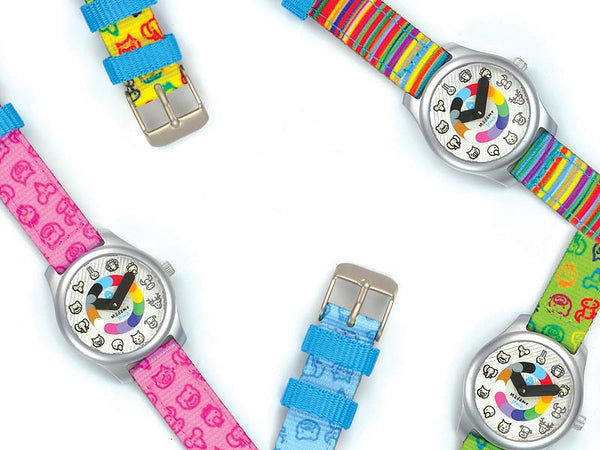 montre enfant colorée