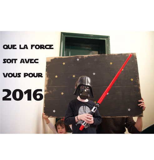 Cartes de voeux star wars