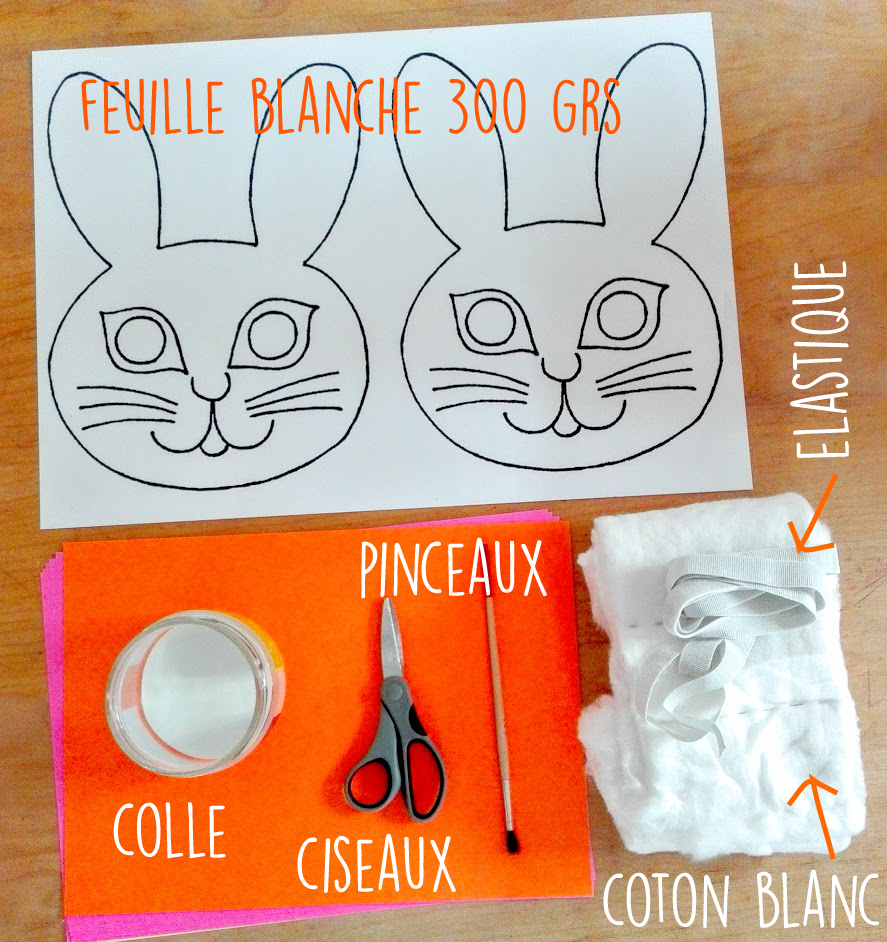 masque de lapin