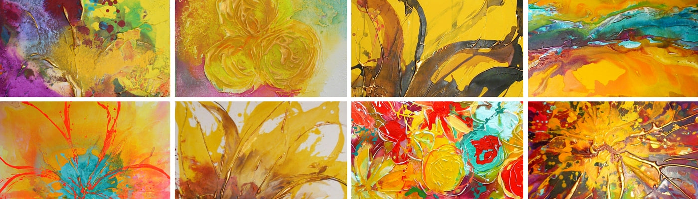 yellow paintings 