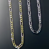 14K gold figaro chains