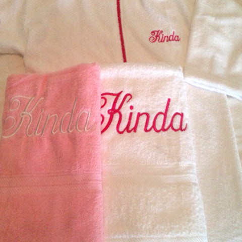 Customized, Embroidered, Monogrammed