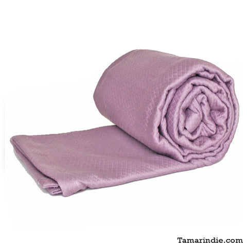 Luxury Cotton Blanket Lilac