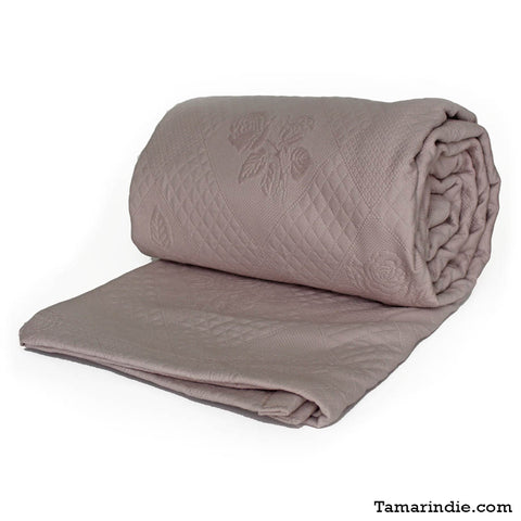 Cocoa Luxury Cotton Blanket