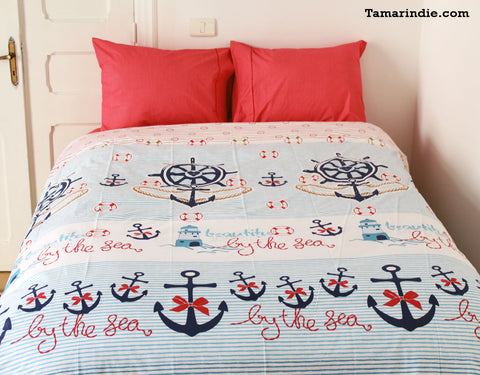 Sail Ahoy Bed Sheets
